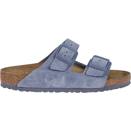 Blaue Arizona Sandalen , Herren, Größe: 42 EU - Birkenstock - Modalova