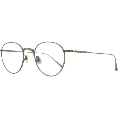 Antique Gold Eyewear Frames , unisex, Größe: 48 MM - Matsuda - Modalova