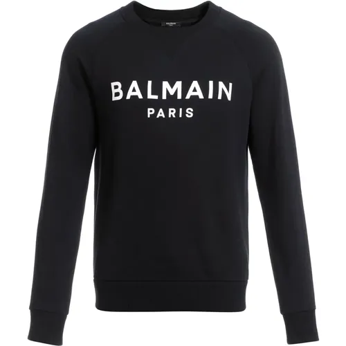 Sweaters , male, Sizes: L - Balmain - Modalova
