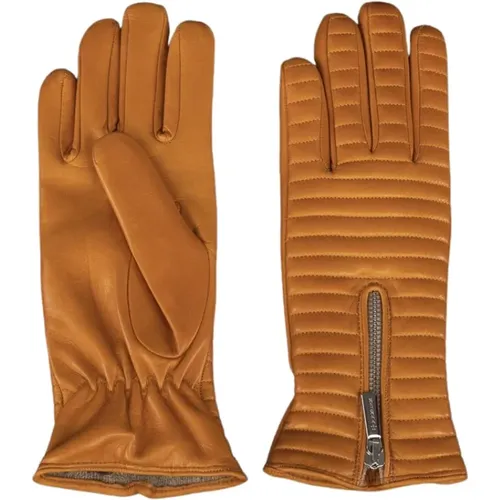 Handschuhe,Gesteppte Nappa Handschuhe,Gepolsterte Nappa-Handschuhe mit Kaschmirfutter - Moorer - Modalova