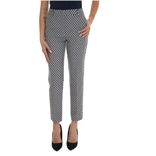 Patterned New York Style Trousers , female, Sizes: S, 2XL, L, XS - Max Mara Weekend - Modalova