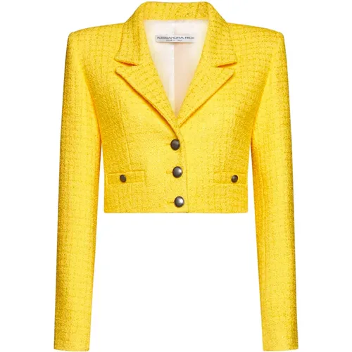 Jackets for Women , female, Sizes: M, S - Alessandra Rich - Modalova