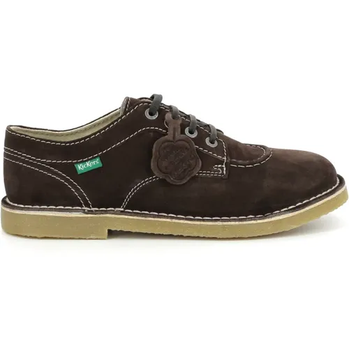 Bequeme Leder Derby Schuhe Kickers - Kickers - Modalova