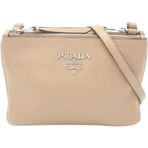 Pre-owned Leather prada-bags , female, Sizes: ONE SIZE - Prada Vintage - Modalova