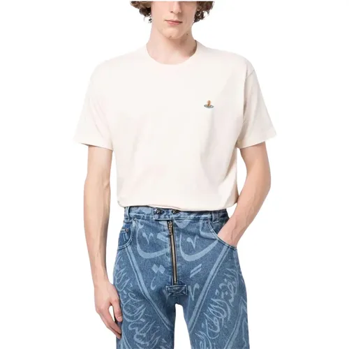 Classic Orb T-Shirt , male, Sizes: L, S, M, XL - Vivienne Westwood - Modalova
