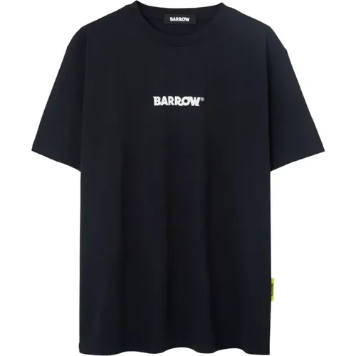 Printed Shirt , male, Sizes: M, L, XL - Barrow - Modalova
