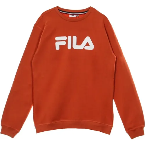 Sommer Fig Crewneck Sweatshirt , Herren, Größe: S - Fila - Modalova