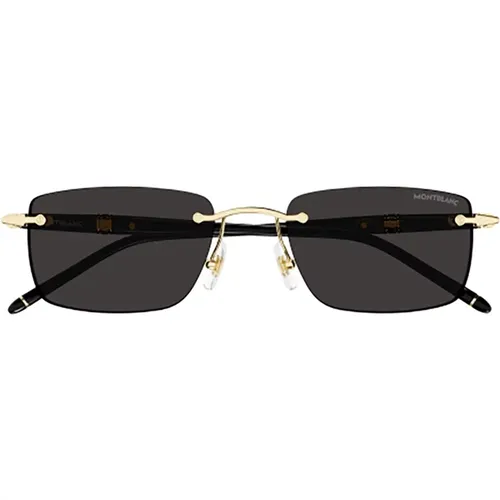 Sunglasses for Men , male, Sizes: 54 MM - Montblanc - Modalova