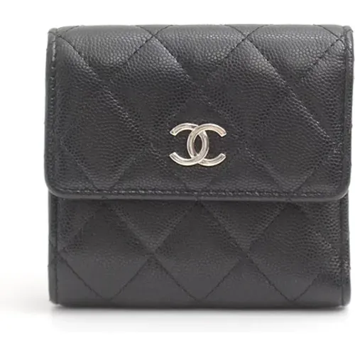 Pre-owned Leather wallets , female, Sizes: ONE SIZE - Chanel Vintage - Modalova