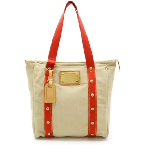 Pre-owned Canvas shoulder-bags , female, Sizes: ONE SIZE - Louis Vuitton Vintage - Modalova