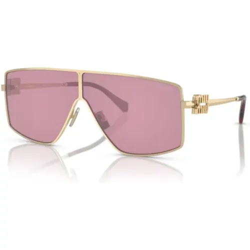 Glamorous Sunglasses Collection , unisex, Sizes: ONE SIZE - Miu Miu - Modalova