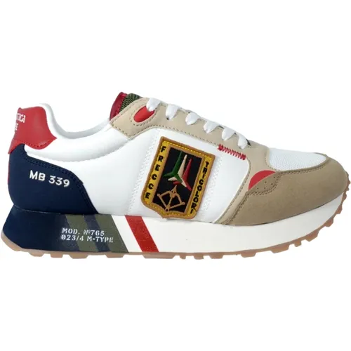 Tricolori Running Sneakers Multicolor , male, Sizes: 7 UK - aeronautica militare - Modalova