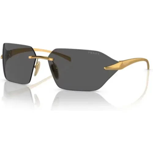 Elegant Metal Sunglasses , unisex, Sizes: ONE SIZE - Prada - Modalova