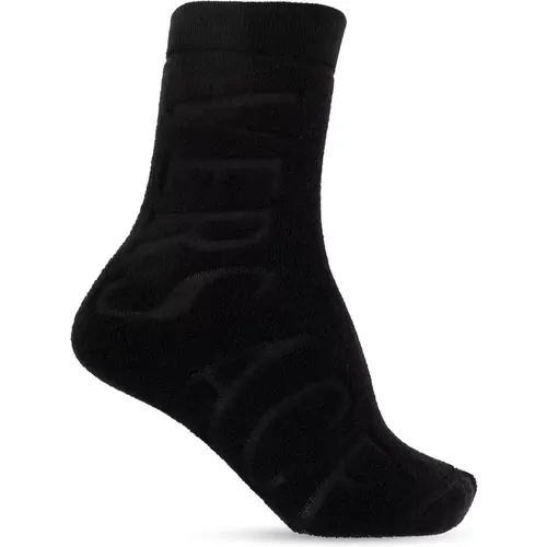 Socken mit Logo , Herren, Größe: M - Versace - Modalova