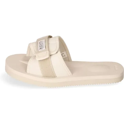 Antibakterielle Fußbett-Sandalen , Damen, Größe: 36 EU - Suicoke - Modalova