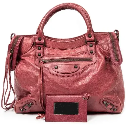 Pre-owned Leather balenciaga-bags , female, Sizes: ONE SIZE - Balenciaga Vintage - Modalova