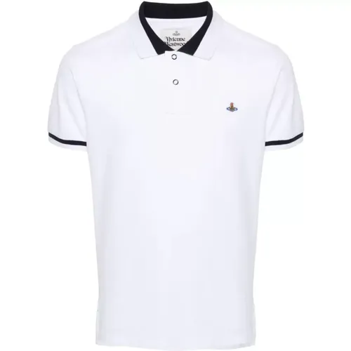 Classic Cotton Polo Shirt , male, Sizes: L, 2XL - Vivienne Westwood - Modalova