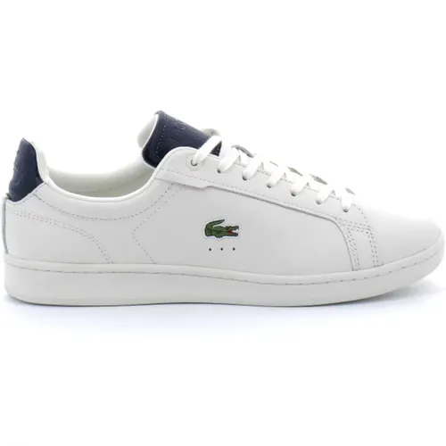 Stylish Men`s Leather and Fabric Sneakers , male, Sizes: 11 UK, 9 UK, 11 1/2 UK, 8 UK, 8 1/2 UK, 7 UK, 9 1/2 UK, 10 UK - Lacoste - Modalova