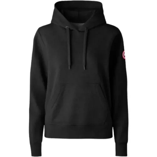 Huron Hooded Sweatshirt , male, Sizes: L, S - Canada Goose - Modalova