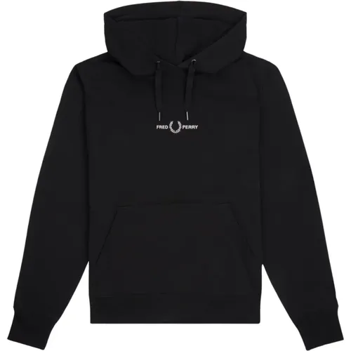 Sweatshirt , Herren, Größe: M - Fred Perry - Modalova