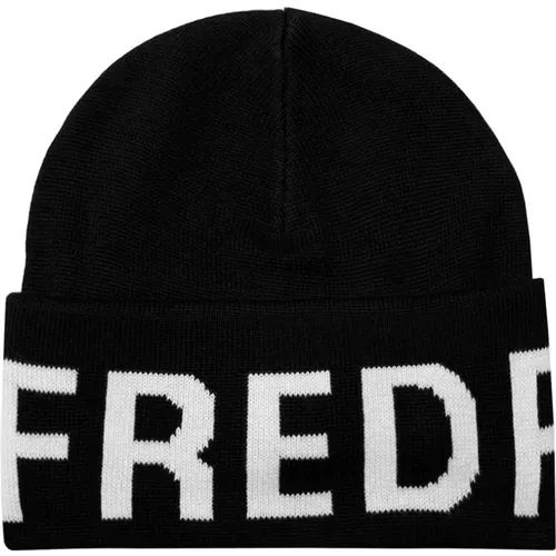 Wool Logo Hat , male, Sizes: ONE SIZE - Fred Perry - Modalova