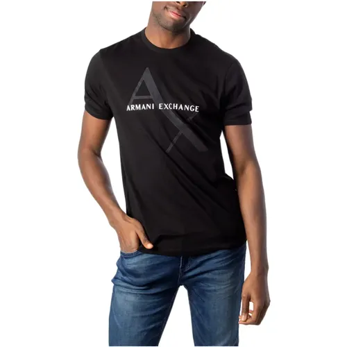 T-Shirts , male, Sizes: XS, 2XL - Armani Exchange - Modalova