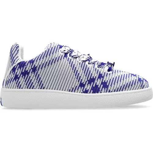 Knit Box sneakers , male, Sizes: 7 1/2 UK, 7 UK - Burberry - Modalova