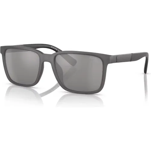 Rectangular Sunglasses , male, Sizes: 55 MM - Ralph Lauren - Modalova