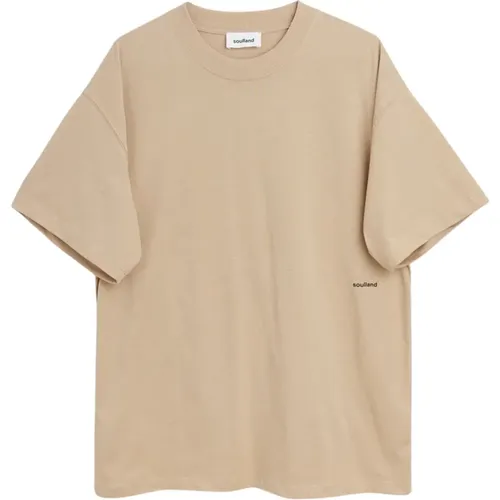 Bio-Baumwoll-T-Shirt , unisex, Größe: M/L - Soulland - Modalova
