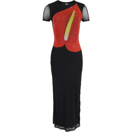 Pre-owned Polyester dresses , female, Sizes: S - Loewe Pre-owned - Modalova