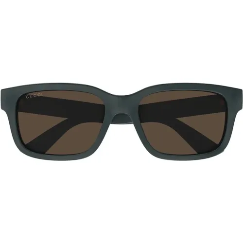 Lettering Linea Sunglasses , male, Sizes: 56 MM - Gucci - Modalova