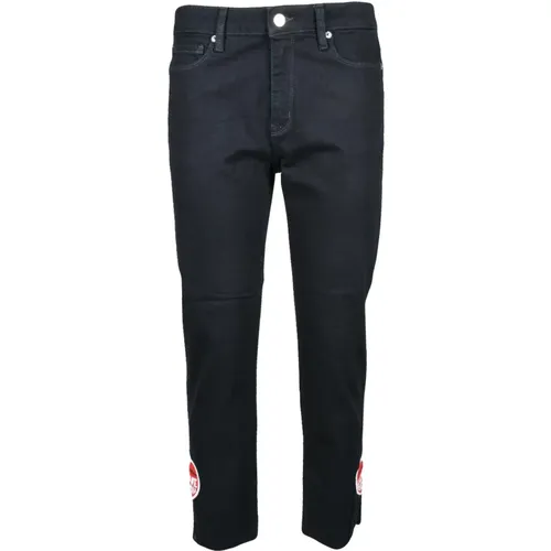 Stylische Jeans mit Baumwollmischung , Damen, Größe: W32 - Love Moschino - Modalova