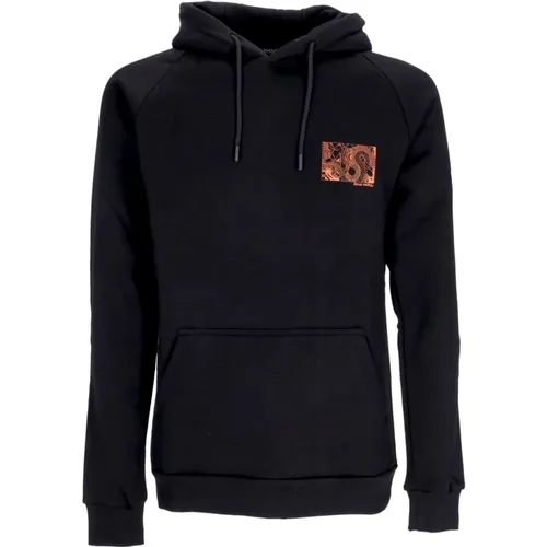 Colorblock Hoodie mit Kängurutasche , Herren, Größe: XL - Dolly Noire - Modalova