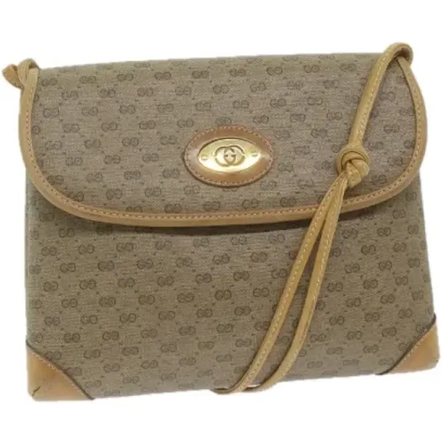 Pre-owned Canvas gucci-bags , female, Sizes: ONE SIZE - Gucci Vintage - Modalova