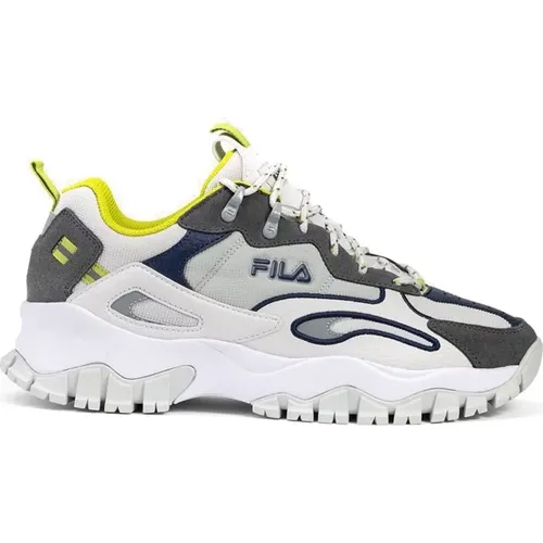 Gray Violet Leisure Trainers Sneakers , male, Sizes: 10 UK, 8 UK - Fila - Modalova