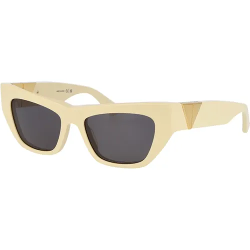 Stylische Sonnenbrille Bv1177S , Damen, Größe: 52 MM - Bottega Veneta - Modalova