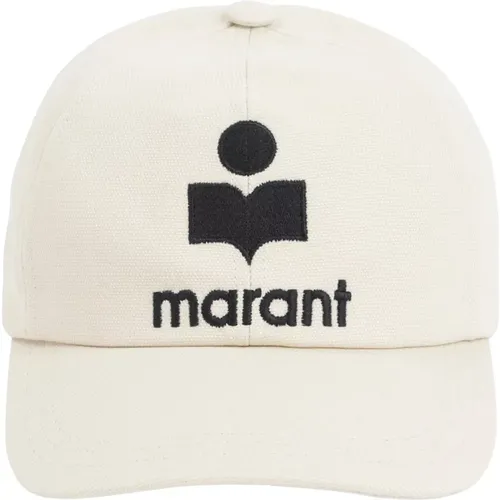 Neutral Cotton Hat Ss24 , female, Sizes: 57 CM - Isabel marant - Modalova