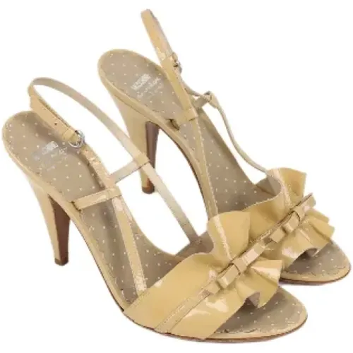 Pre-owned Leder sandals - Moschino Pre-Owned - Modalova