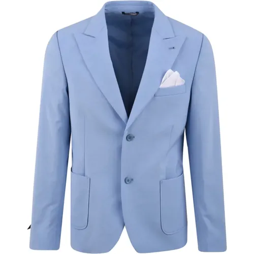 Clear Jacket Amalfi 21 , male, Sizes: L, XL, M - Daniele Alessandrini - Modalova