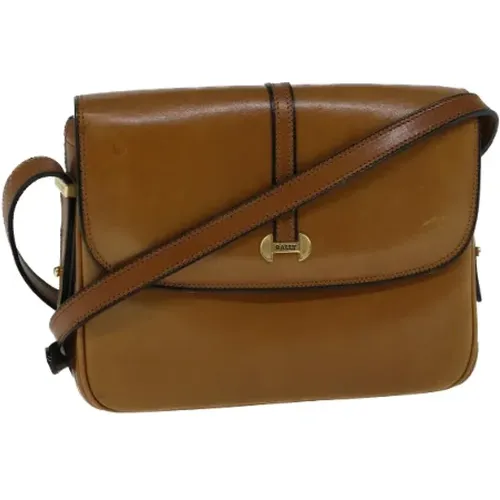 Pre-owned Leder schultertasche - Bally Pre-owned - Modalova