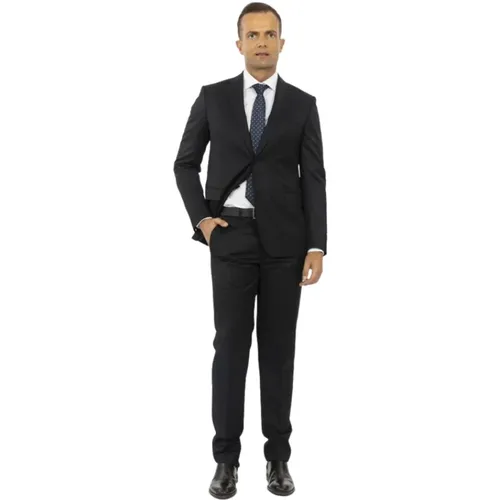 Luxury Wool-Mohair Single Breasted Suit , male, Sizes: 4XL - Ermenegildo Zegna - Modalova