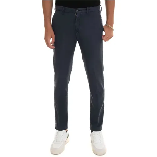 Slim Fit Stone Washed Chino Hose , Herren, Größe: 2XL - CC Collection Corneliani - Modalova