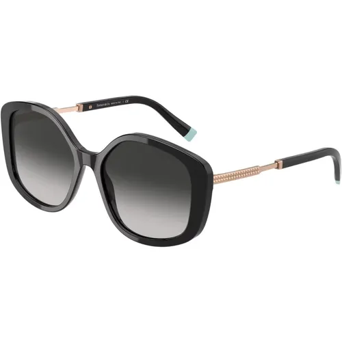 Grey Shaded Sunglasses TF 4192 , female, Sizes: 54 MM - Tiffany - Modalova