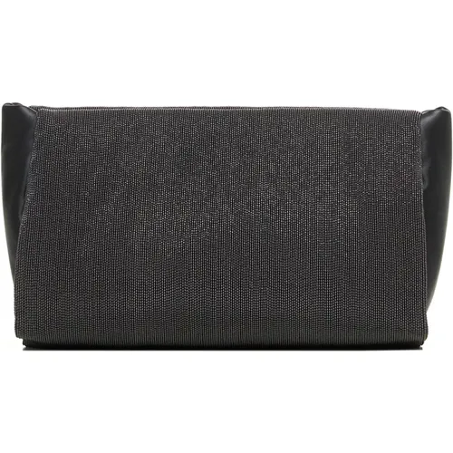 Precious Clutch Bag , female, Sizes: ONE SIZE - BRUNELLO CUCINELLI - Modalova