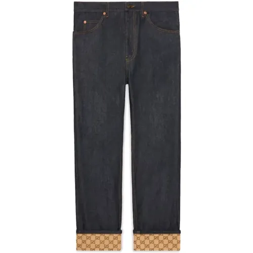 Klassische Denim Jeans für den täglichen Gebrauch , Herren, Größe: W33 - Gucci - Modalova