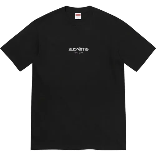 Klassisches Logo Tee Schwarz Limited Edition , Herren, Größe: 2XL - Supreme - Modalova