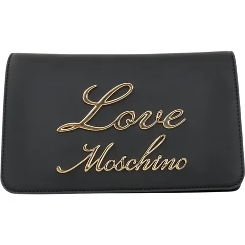 Schwarze Schultertasche Elegant und auffällig - Love Moschino - Modalova