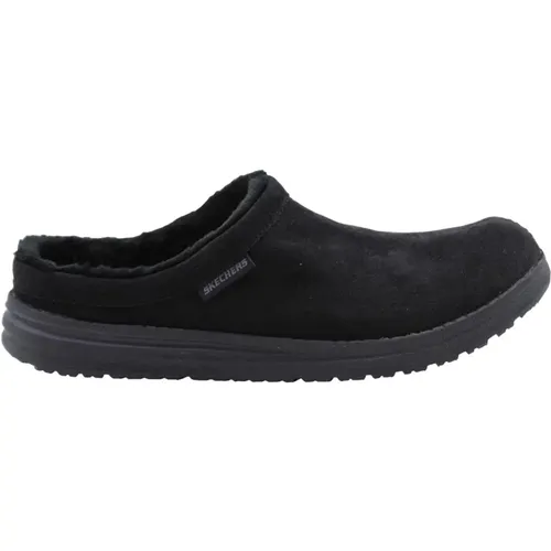 Bequeme Roselite Hausschuhe , Herren, Größe: 41 EU - Skechers - Modalova