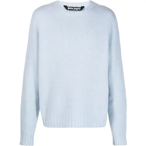 Sweaters Clear , male, Sizes: L - Palm Angels - Modalova