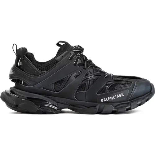 Schwarze Mesh-Sneakers mit mehrschichtigem Design - Balenciaga - Modalova